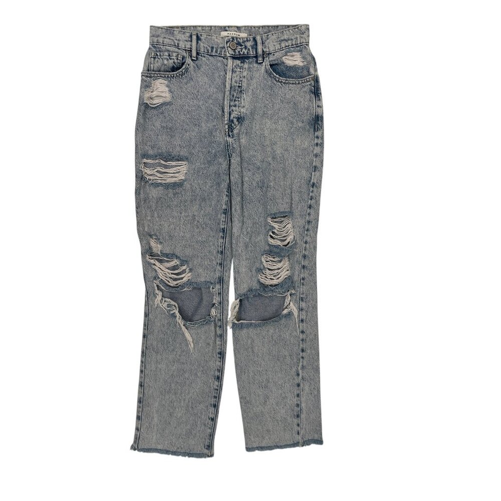 PacSun Women’s Vintage High Rise Straight Button Fly Denim Jeans Size 26 x 26"